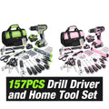 Workpro Home Tool Set With Power Drill Power Drill Sets With Tool Bag