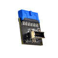 Motherboard Expansion Card Usb3.0 Front 19pin To 3.1 Type-e 20pin