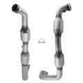 Catalytic Converters Y Pipe for Ford F-150 5.4L V8 2005-2008 Front Left+Right