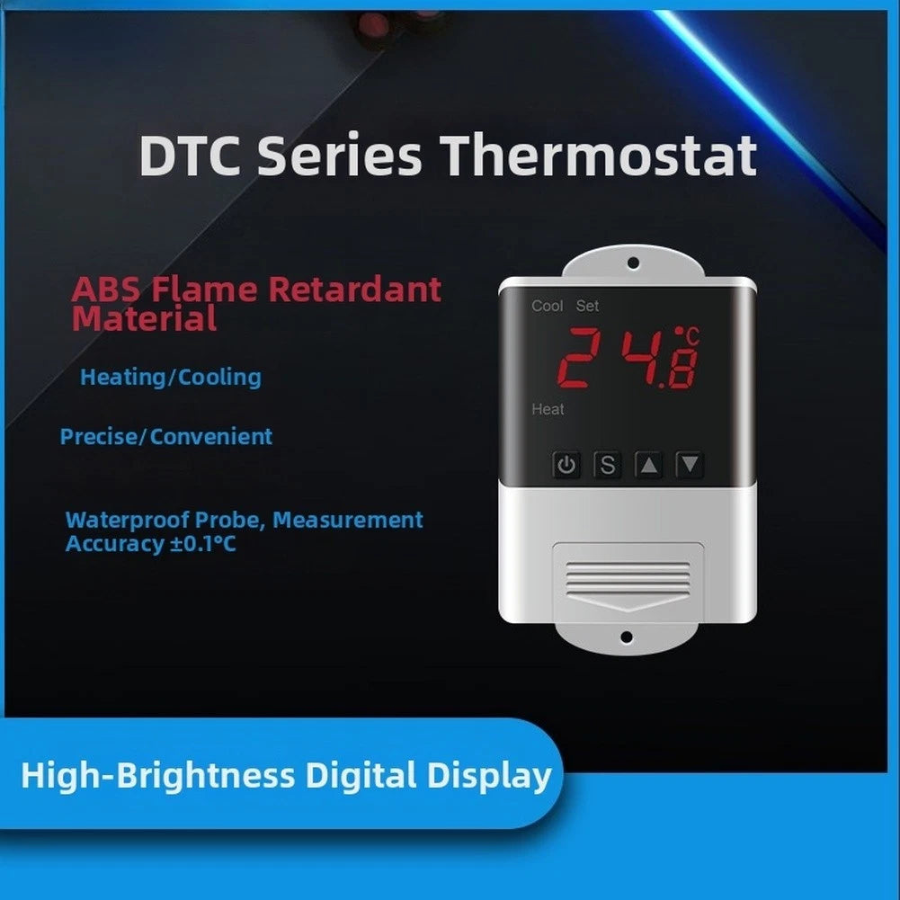 Heating Cooling Temperature Controller Digital Thermostat Dtc Series