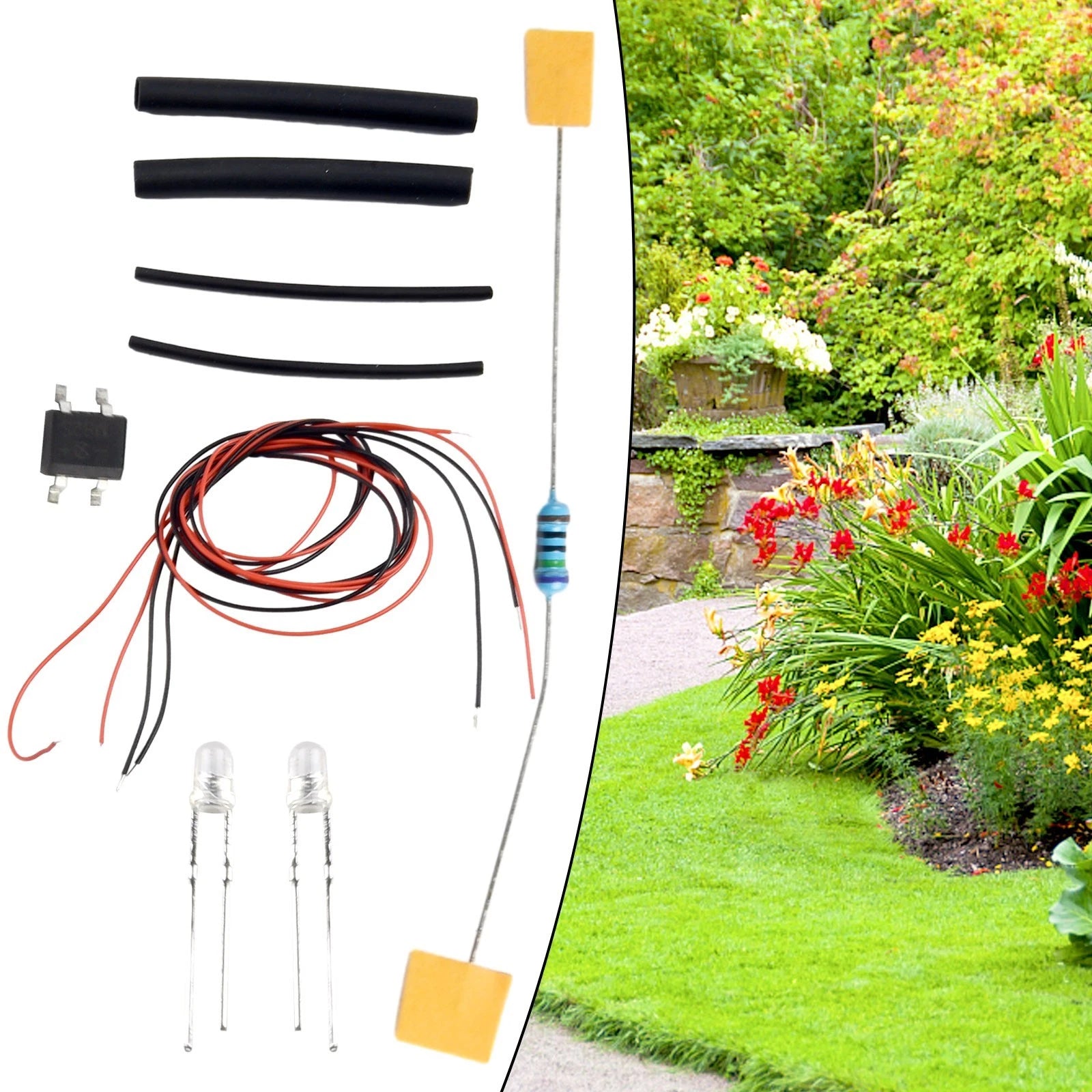 Flickering Light Burning House 3mm Led Fire | Built Supply Co