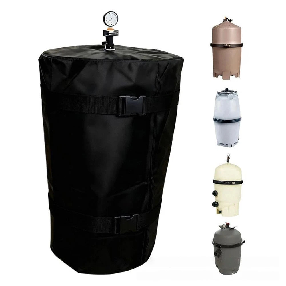 Black Oxford Cloth Filter Cover For Swimming Pool | Built Supply Co
