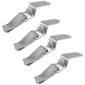 Nickel Plated Carbon Steel 90 Degree Hook Latch For Secure Locking