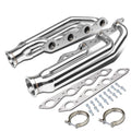 Fit 66-95 Chevy/gmc Bbc 366, 396, 402 ,427, 454 3"v-Band Exhaust Turbo