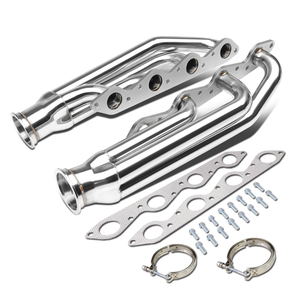 Fit 66-95 Chevy/gmc Bbc 366, 396, 402 ,427, 454 3"v-Band Exhaust Turbo