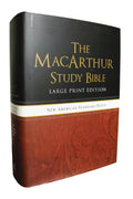 The NASB, Macarthur Study Bible, Large Print, Hardcover, Thumb