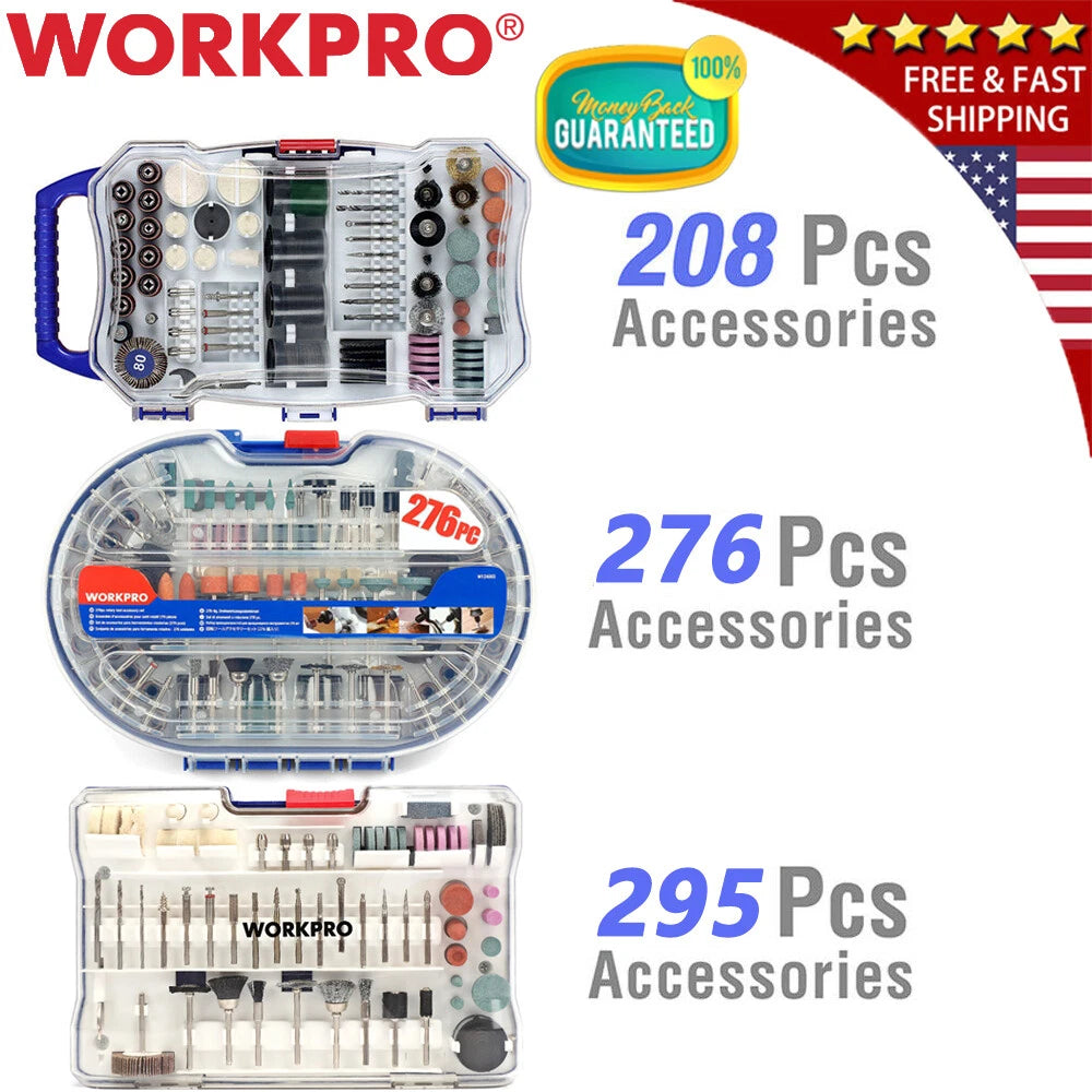 Workpro //27<wbr/> Dremel Rotary Tool Accessory Kit Grinding Sanding