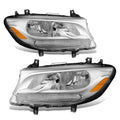 Fit 19-24 Mercedes Benz Sprinter 1500 Chrome Amber | Built Supply Co