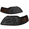 Fit 1999-2004 Ford Mustang Pair Smoked Housing | Built Supply Co