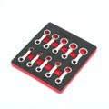 10pc Torque Wrench Spanner 12 Point Adaptor Set, 3/8" Drive, Metric: 10mm - 19mm
