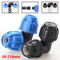 MDPE Compression Fitting 90° Elbow