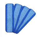 4pack Replacement Microfiber Cleaning Pads For Bona Mop Reusable Tools