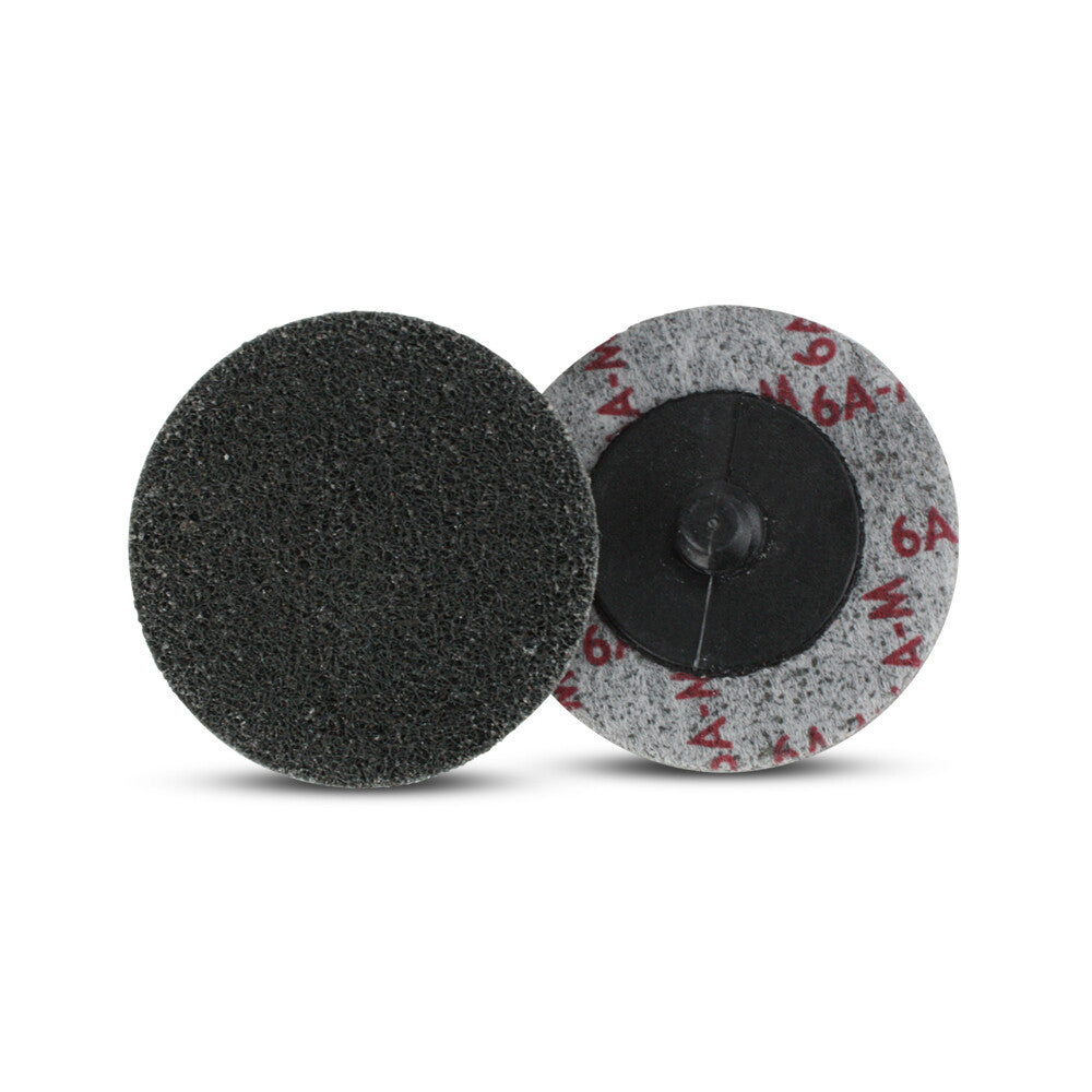10 Pack - 2" Inch Unitized Quick Change Discs 6am A/o Medium Deburr
