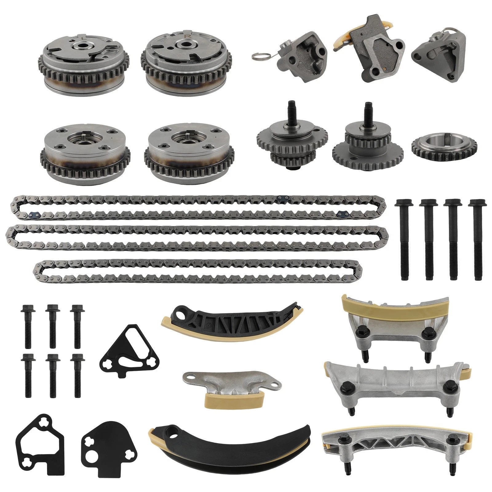 Engine Timing Chain Kit VVT Gears for Pontiac G6/G8/Torrent  2007-2009 12630916