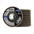 4-1/2" X 7/8" Black Hawk Zirconia Flap Discs T29 4.5" Sanding &