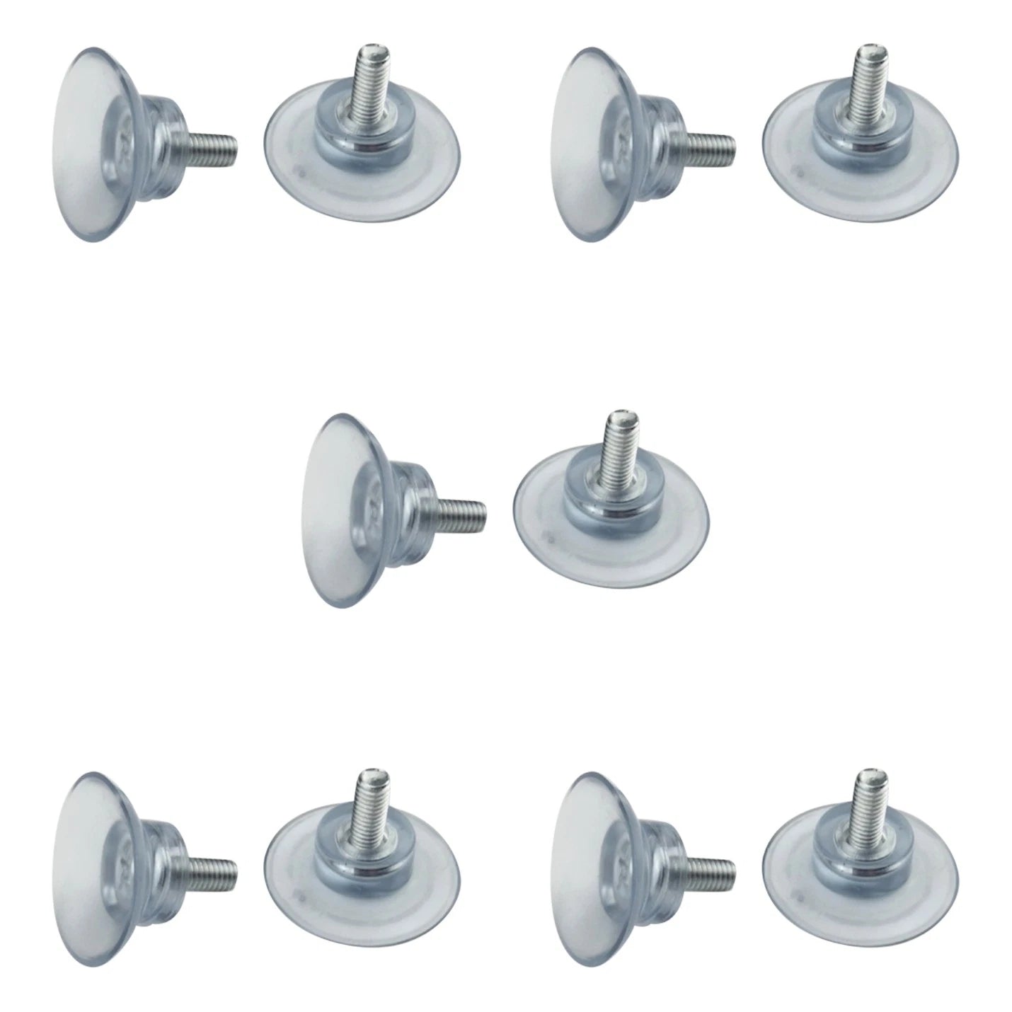 Rubber Strong Suction Cup Replacement For Glass Table Top With M6 M8