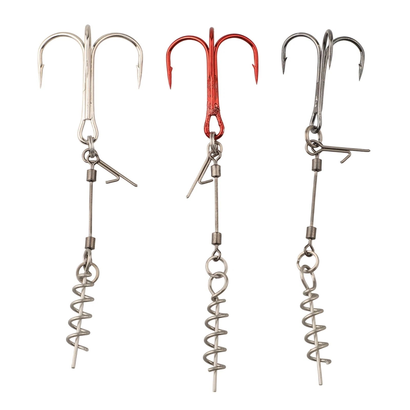 Treble Hooks Fishing Fishing Accessories High-carbon Steel Kit Pike