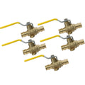 XFITTING 1/2" Pex A Ball Valve - 5 Pack