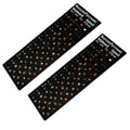 2 * Russian Standard Keyboard Layout Replace Sticker Orange Letters