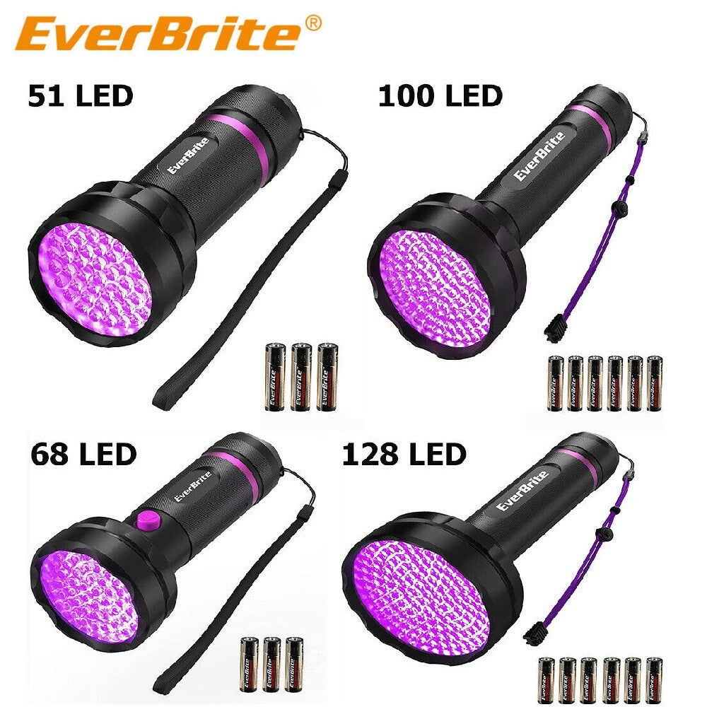 EverBrite Flashlight Black Light UV by EverBrite