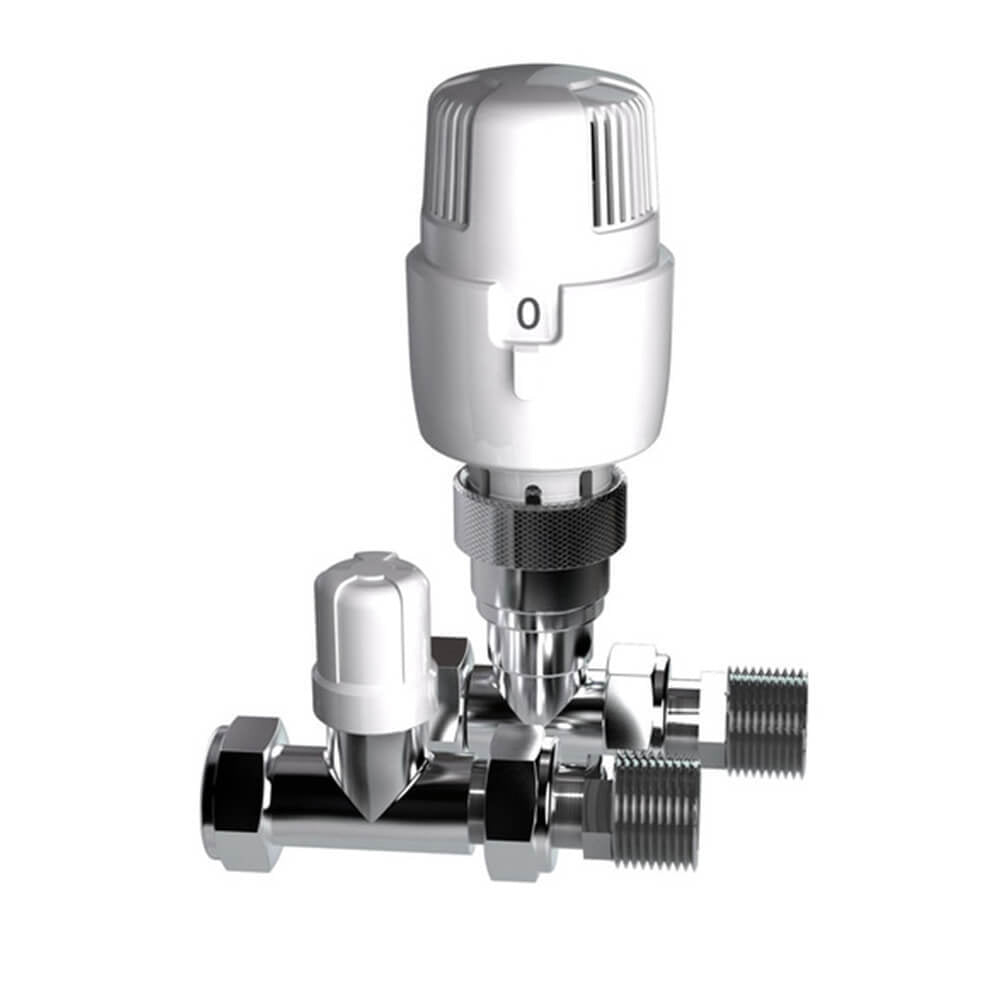 15mm Straight TRV Pack - Chrome & White