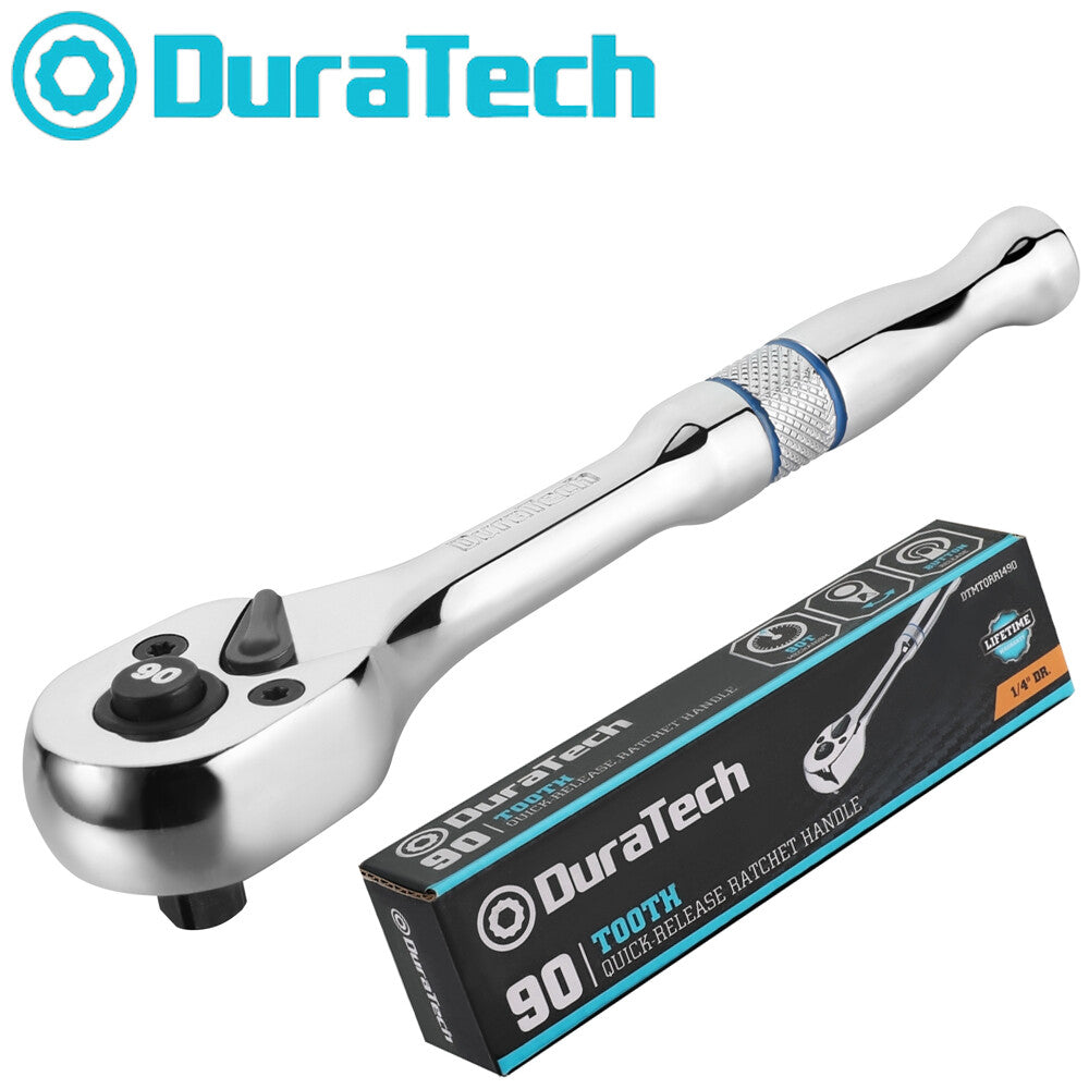 DURATECH 1/4-Drive Ratchet Handle 90-Tooth