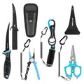 FLISSA Fishing Tool Kit Lip Gripper/Line Scissor/Fish