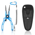 Flissa 8" Aluminum Fishing Pliers Corrosion Resistant Split Ring