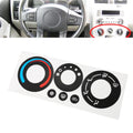 Car Climate Label Ac Control Decal High Grade Vinyl Reduced Light