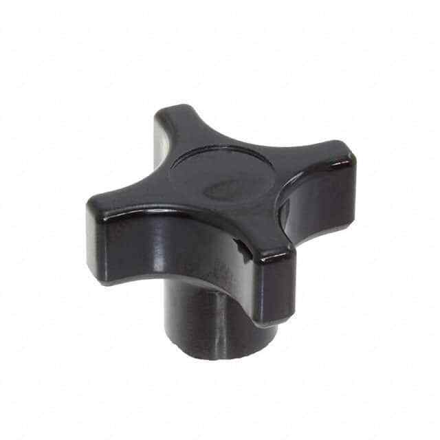 Knob 4 Arm M6 x 1 Phenolic