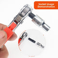 36 Tooth Ratchet Screwdriver 32 Piece Kit - Compact Carbon Steel
