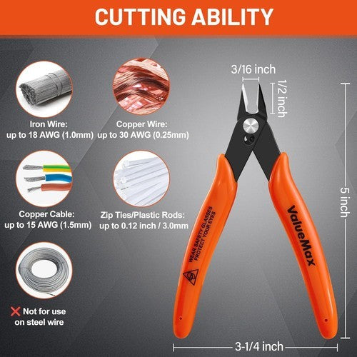 ValueMax 12-Pack 5" Micro Precision Cutters by ValueMax