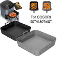Air Fryer Silicone Liner For Cosori 5qt 6qt High Ridges Dishwasher