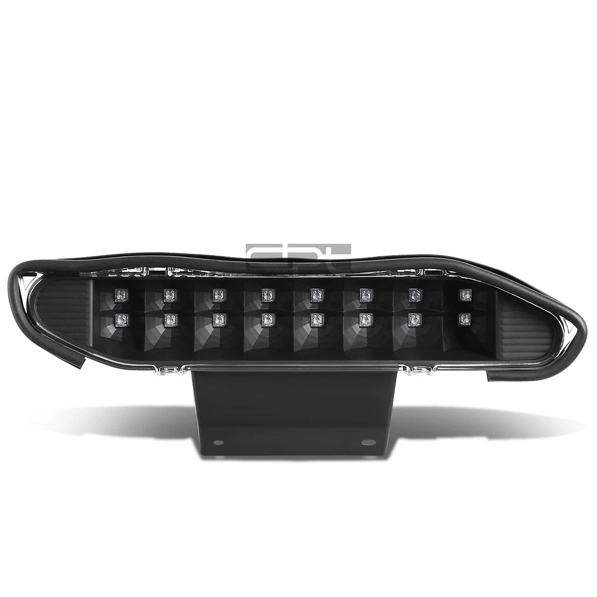 Fit 00-04 Xterra Black Dual Row Led Third 3rd Tail Brake Light Rear