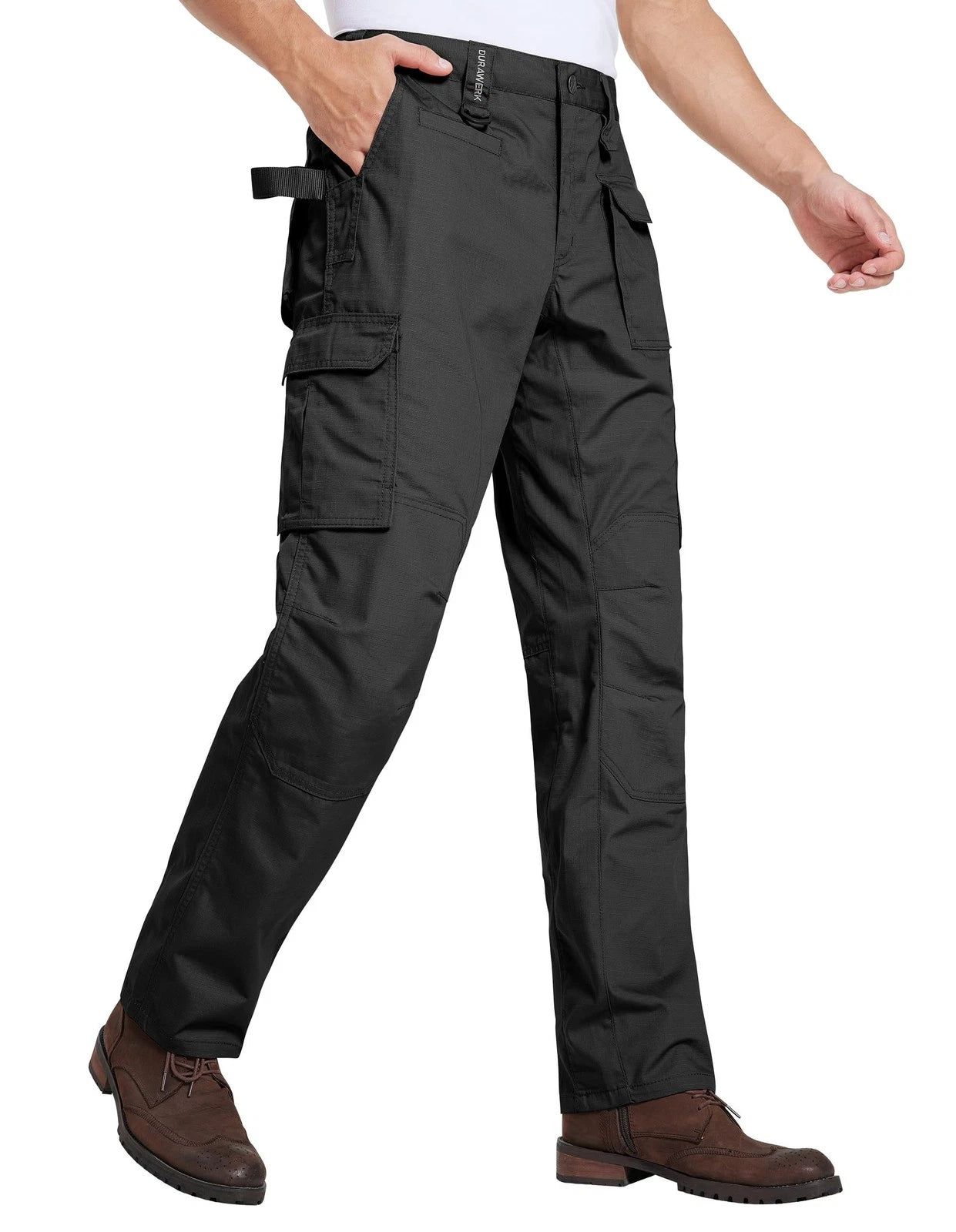 DURAWERK NEW Tactical Pants Work Pant Men's Cargo Pant Water Resistant 38W x 30L