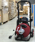 50ft X 1/2" Electric Drain Snake Clog Cleaner 1/2hp Motor W/ 50' Feed