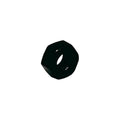 Stainless Steel Hex Nut, Black Oxide Finish, Right Hand, Unc Standard