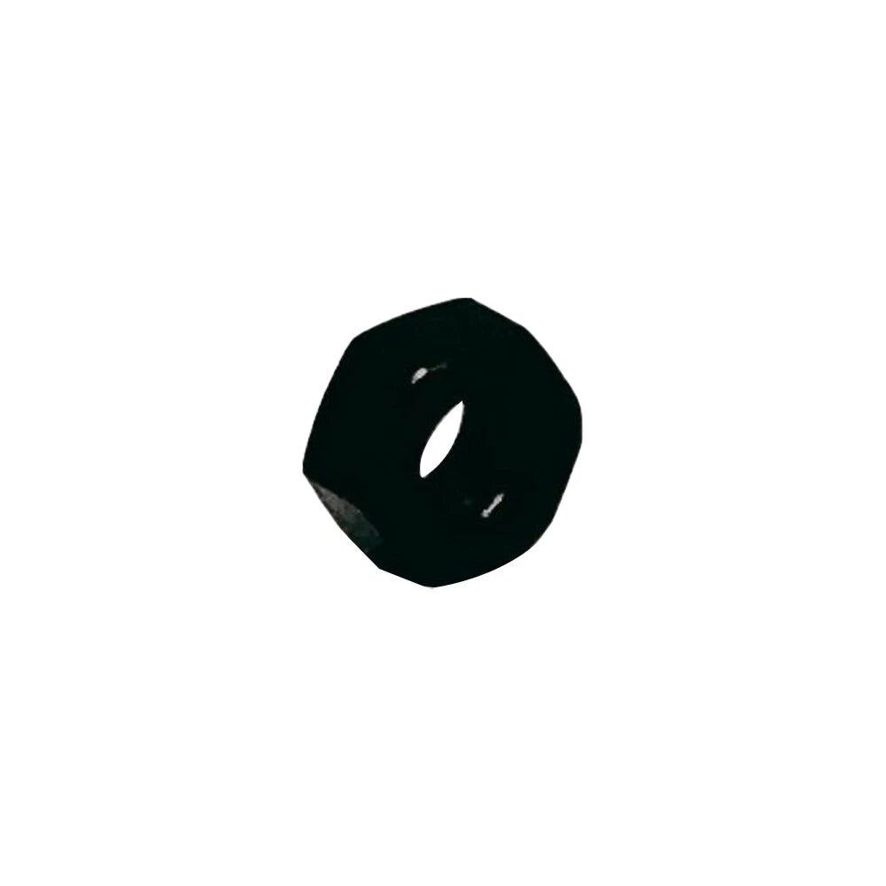 Stainless Steel Hex Nut, Black Oxide Finish, Right Hand, Unc Standard