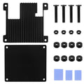 Aluminum Alloy Acrylic Shell Passive Cooling Heatsinks Case For