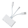5 In 1 Memory Card Reader Sd Card Reader Usb Otg Adapter For
