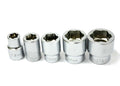 5PC 3/8" Dr Twist Socket Bolt Extractor Stud Nut Metric Size