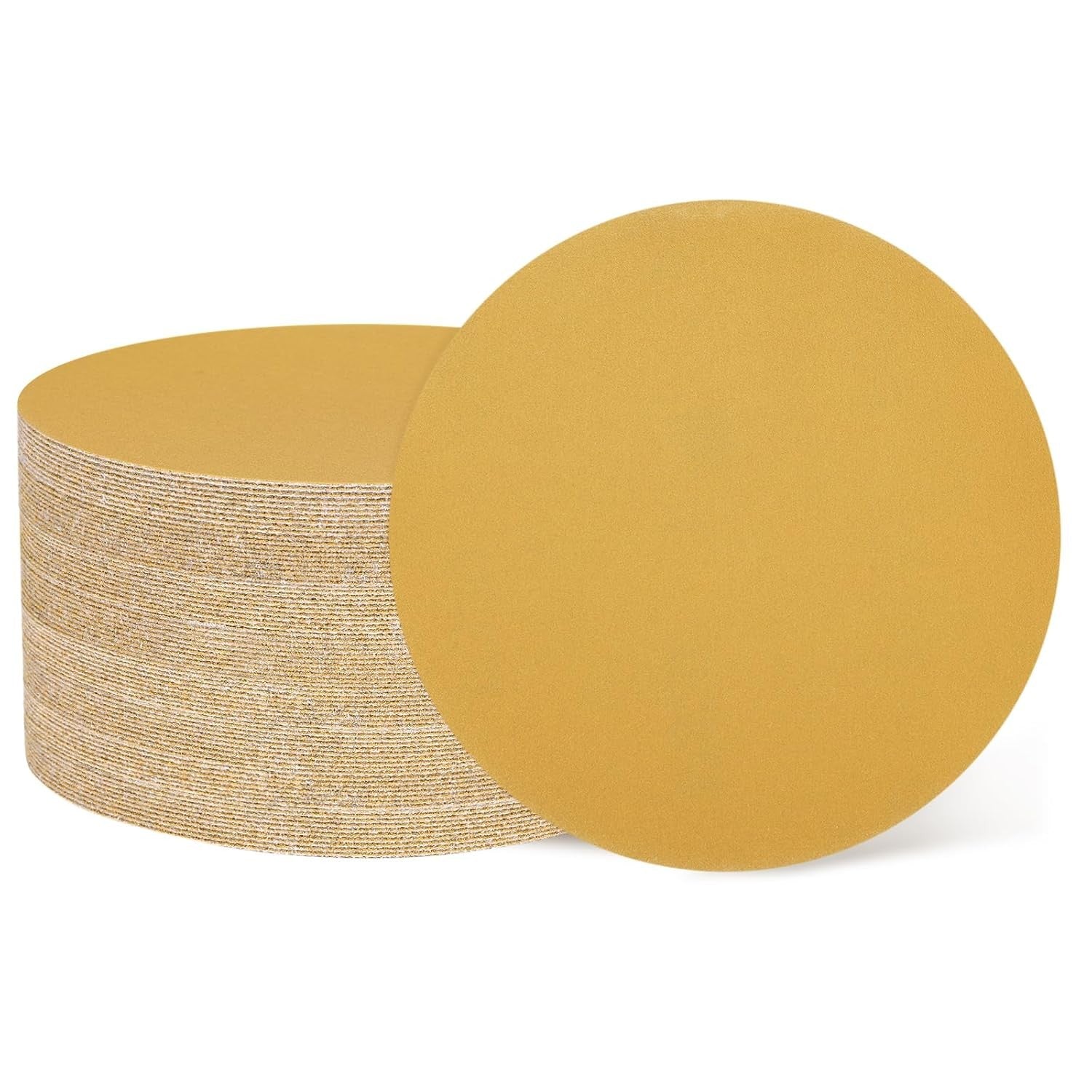 50PCS 5" Gold Sandpaper 800 Grit by Unbranded