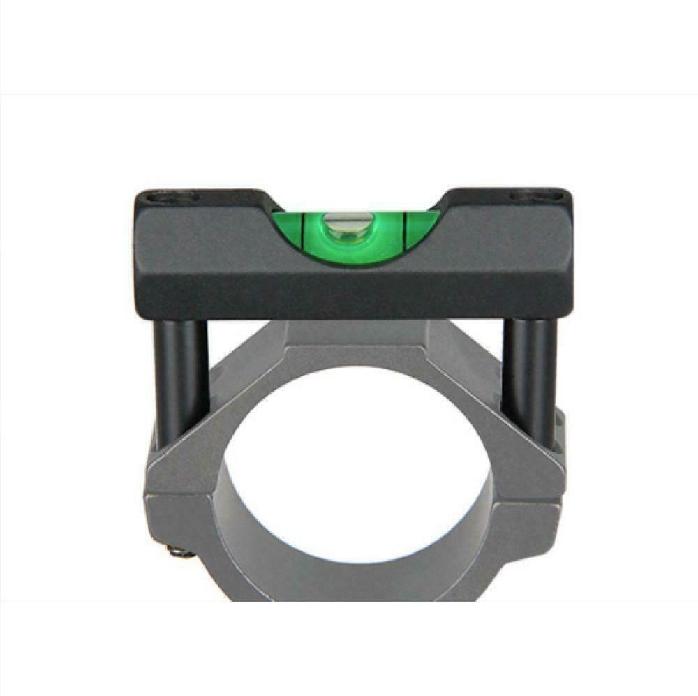 Rifle Gun Scope Bubble Spirit Level 25.4mm 1 Inch Mount Piggy Back