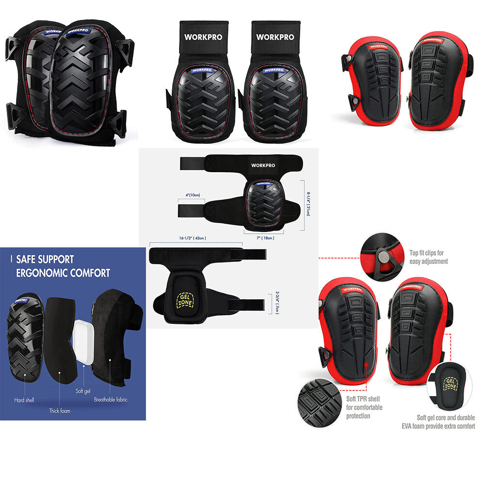 WORKPRO Knee Pads for Work by WORKPRO