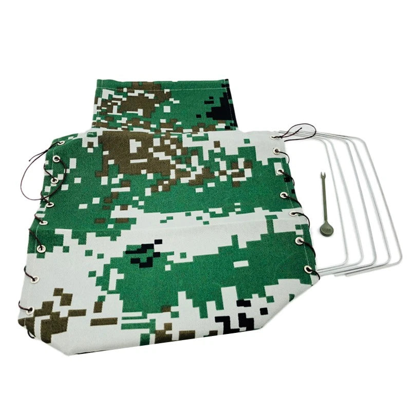 1:16 Rc Car Militar Vehicle Roc Canvas Truck Hood Cover Cloth For Wpl
