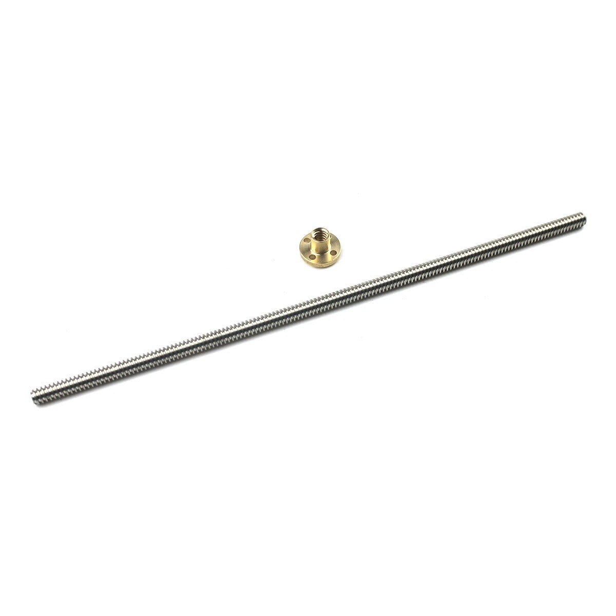 8MM T8 Lead Screw 2MM Pitch 4MM Lead with Nut Great for 3d Printers