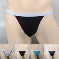 Men's High Cut G Strings With Breathable Low Waist And Unique Pouch