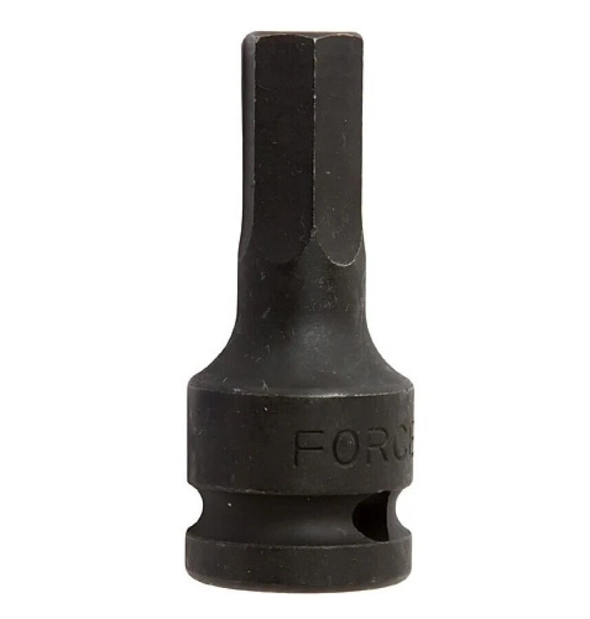 Force 2649027 One-piece 3/4" Dr. 27mm Hex Deep Impact Socket Bit 90mml