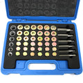 114PC Oil Pan Drain Sump Plug Key Thread Repair Tool Kit Set Drain plug w/ Case