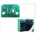 White Ac Thermostat With Ventilation Function For For Cooling Heating